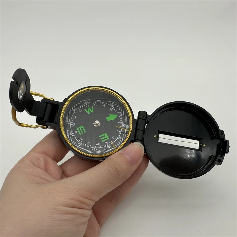 2023 Outdoor ABS Plastic Hiking Camping Pocket Compass Exploration Set Accessories Compass ZC45 1