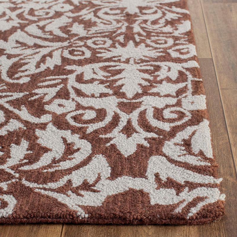 Safavieh Chelsea Palmaire Damask Hand Hooked Wool Rug