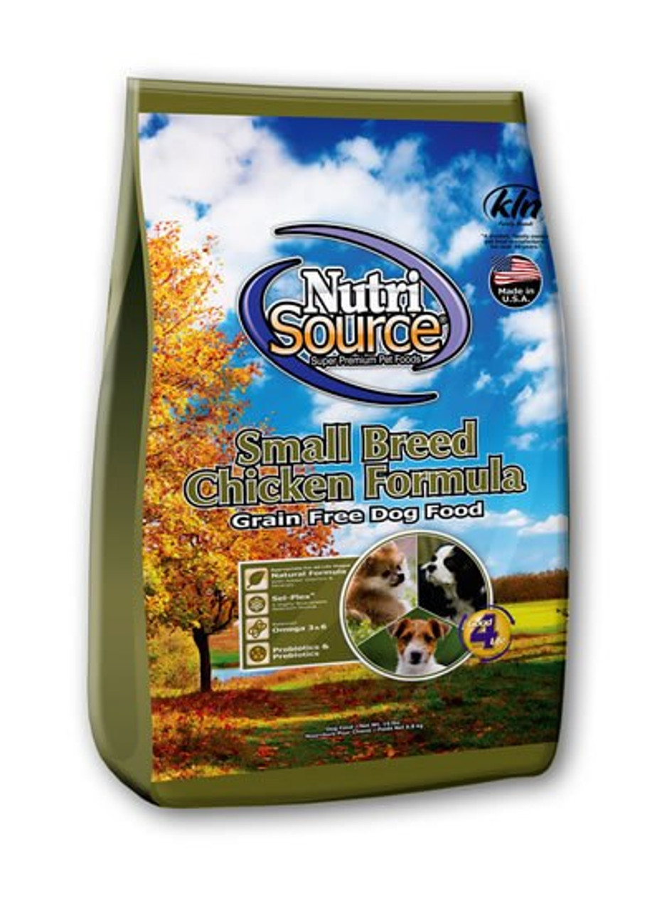 NutriSource Grain Free Small Breed Chicken Dog Food