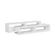 Prepac Modern Wall Mount Media Console Shelf