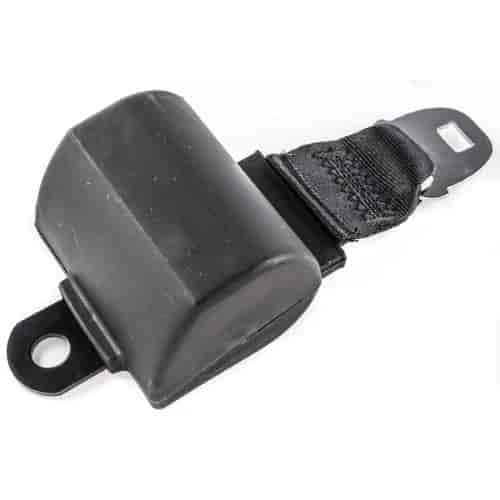 JEGS 70071 2-Point Retractable Seat Belt Sleeve Length: 12 in. Belt Extended Len