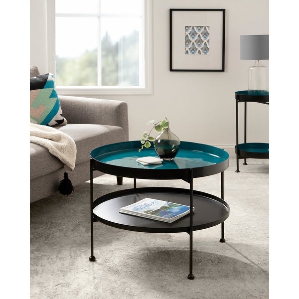 Kate and Laurel Nira Metal Coffee Table