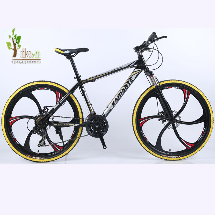 2023 26 inch carbon steel 21 speeds bicicletas folding mountain Six knife rim  bike wholesale 21speed  mountain bikes  bike