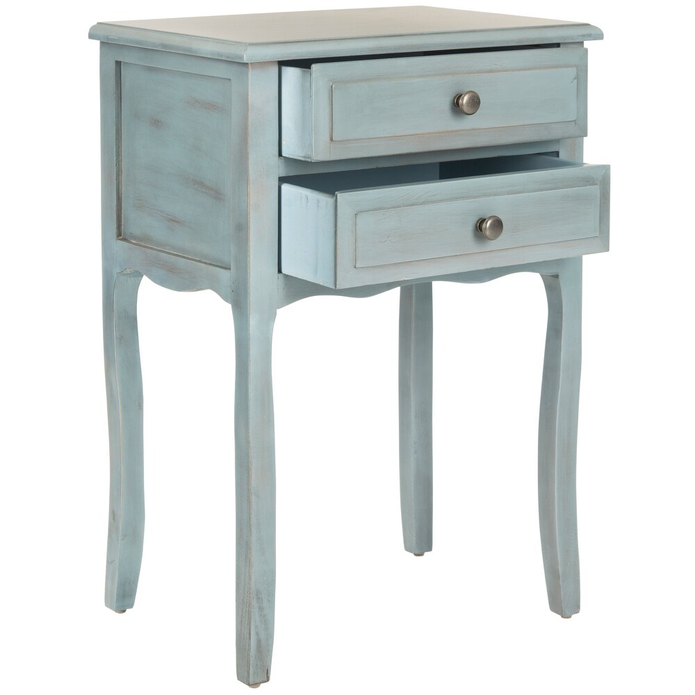 SAFAVIEH Lori Blue/ Grey Accent Table   18.1\