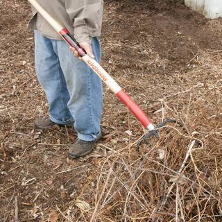 Razor-Back 5-Oval Tine Forged Manure Fork