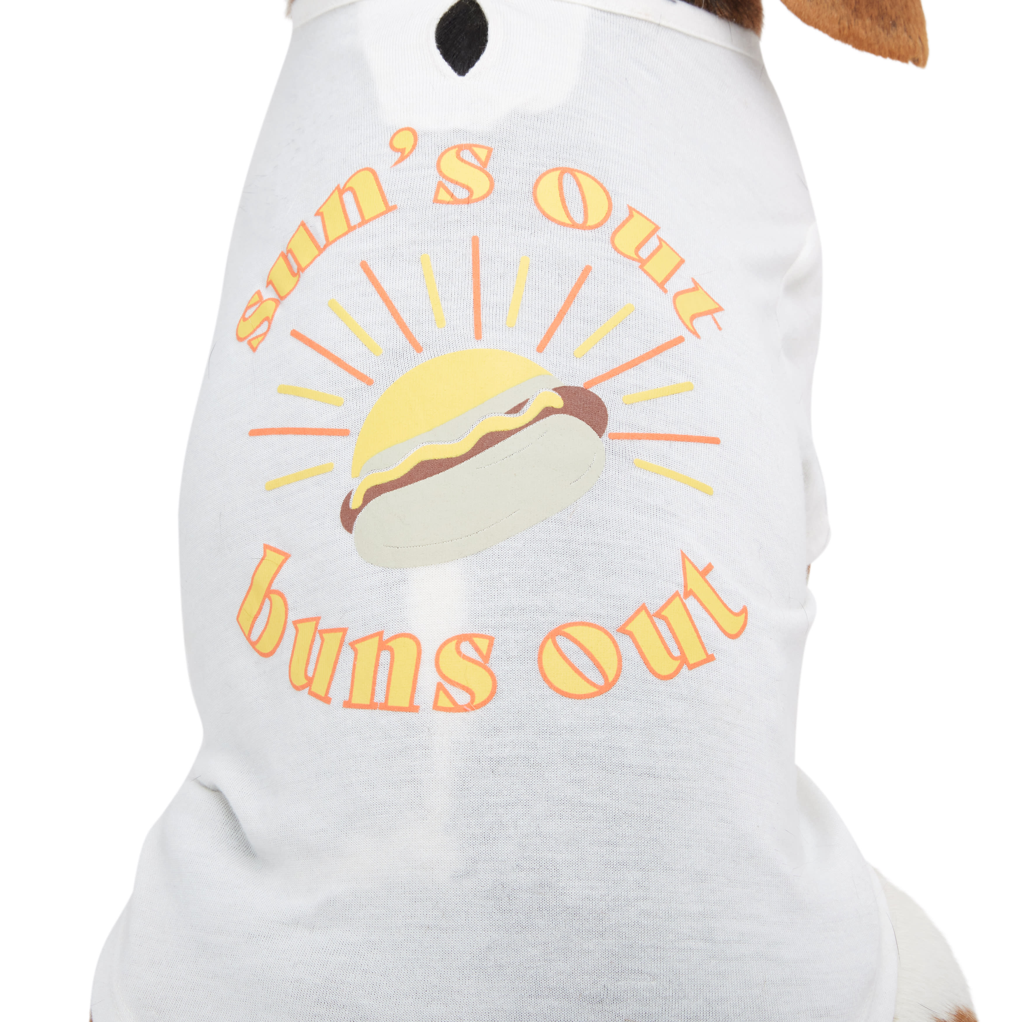 YOULY Buns Out Dog Tee， XX-Small