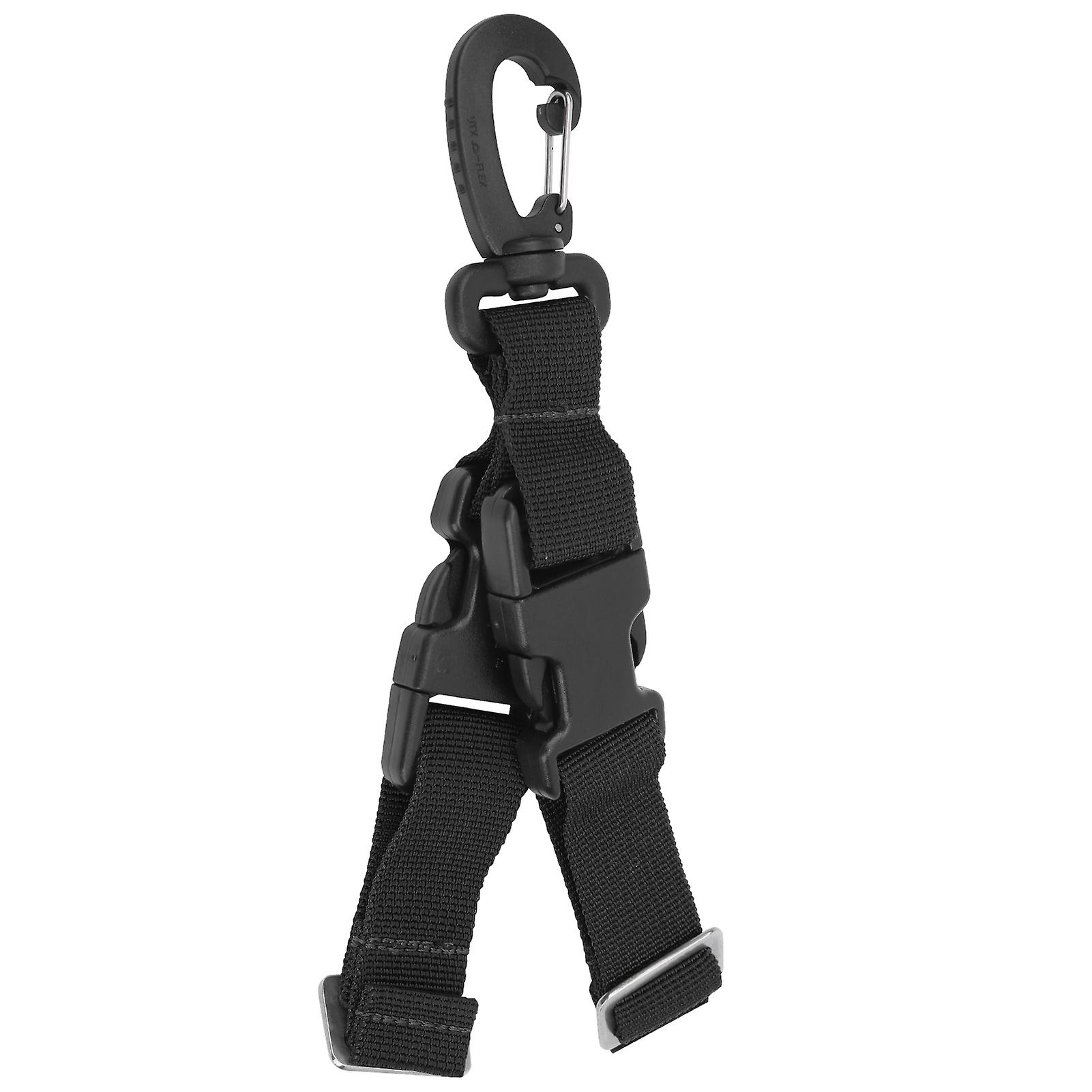 Diving Flippers Quick Release Buckle Fin Sling Hanging Buckle Equipment Keeper Strapblack