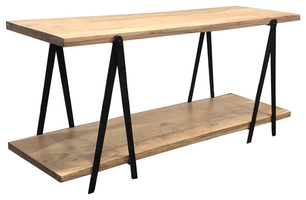 Maxwell Tv Stand   Industrial   Entertainment Centers And Tv Stands   by Primitive Collections  Houzz