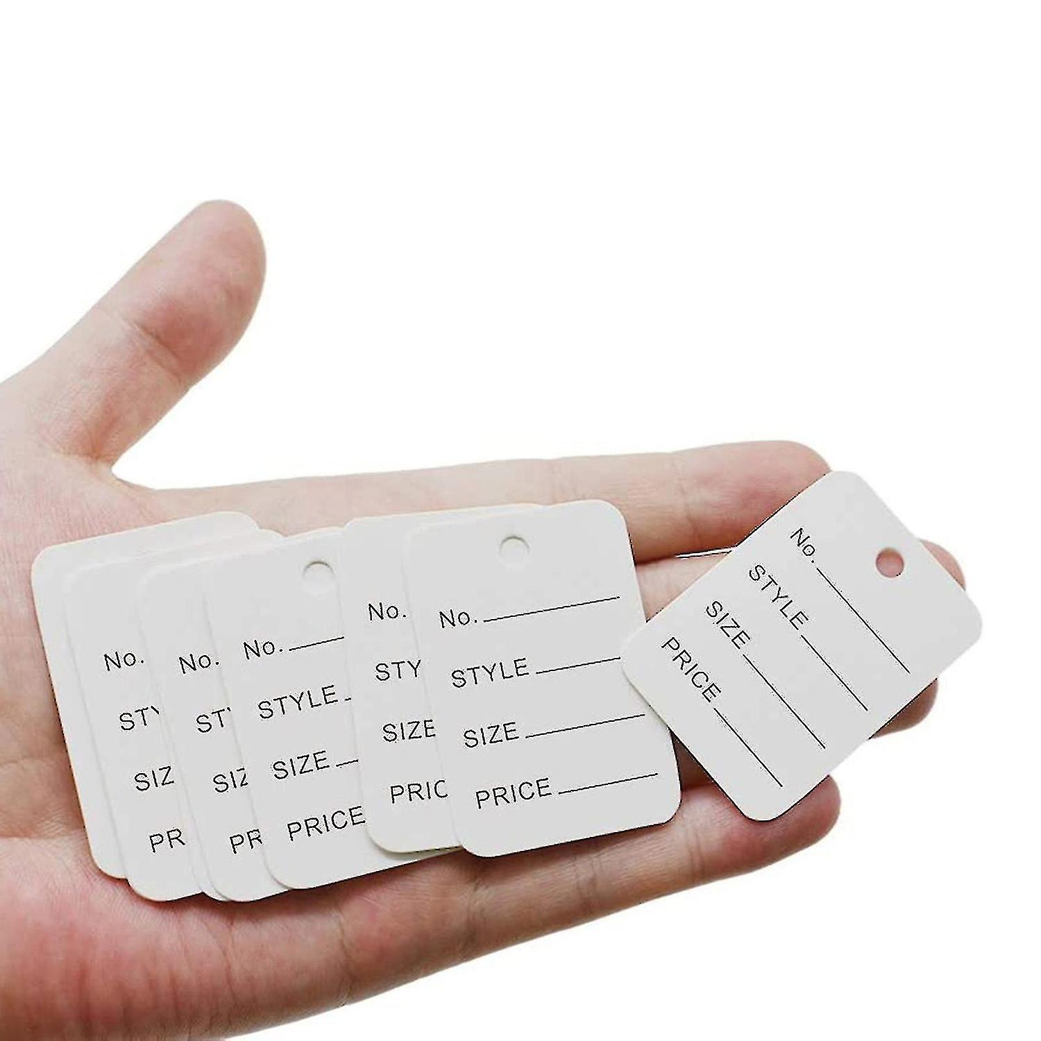 1000pcs Price Tags Jewelry Clothing Display Tags