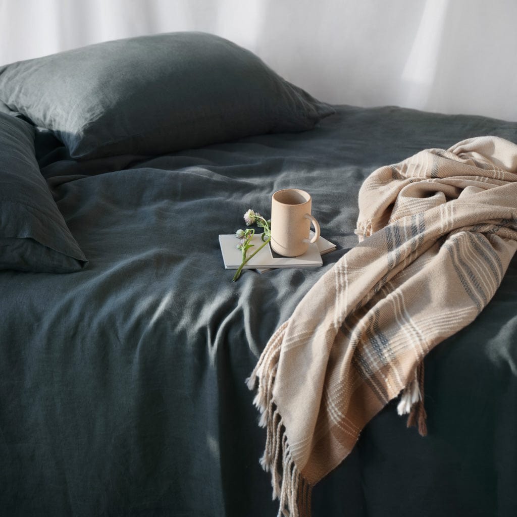 Stonewashed Linen Duvet Cover