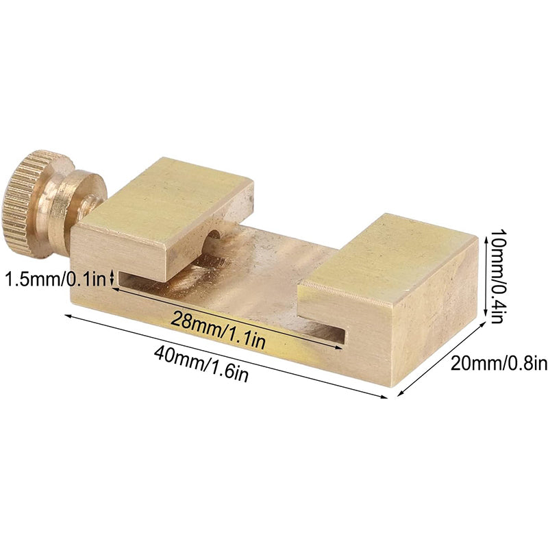 💥Manufacturers Clear Inventory And Sell At A Loss💥Brass Ruler Stops Fence Scribe Locator👇👇👇