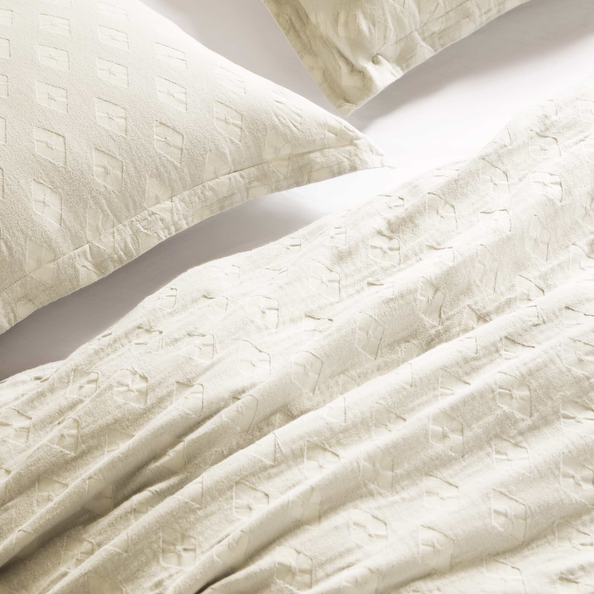 Textured Diamond Shams - Last Call