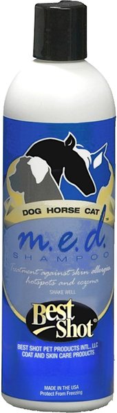 Best Shot M.E.D. Dog， Cat and Horse Shampoo