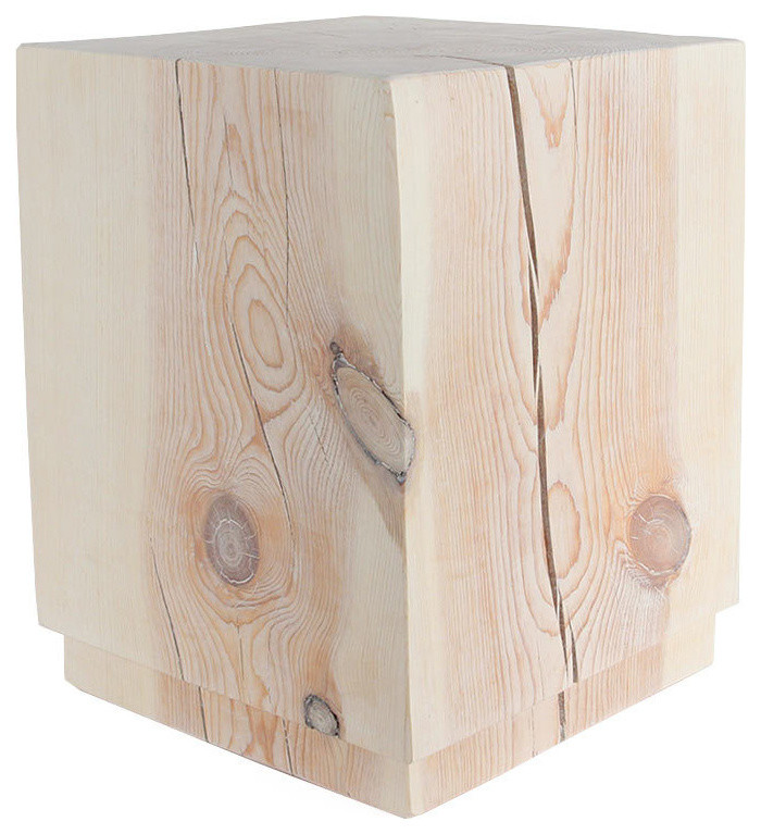 Cubo Side Table   Rustic   Side Tables And End Tables   by Pfeifer Studio  Houzz