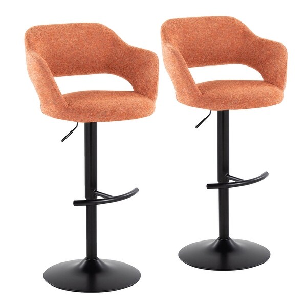 Carson Carrington Vallen Adjustable Bar Stool (Set of 2)