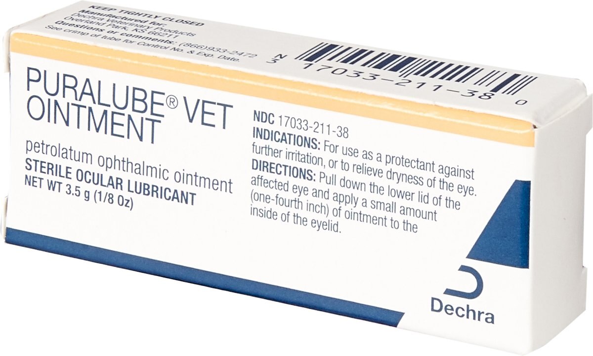 Puralube Vet Ointment Sterile Ocular Lubricant for Dogs and Cats