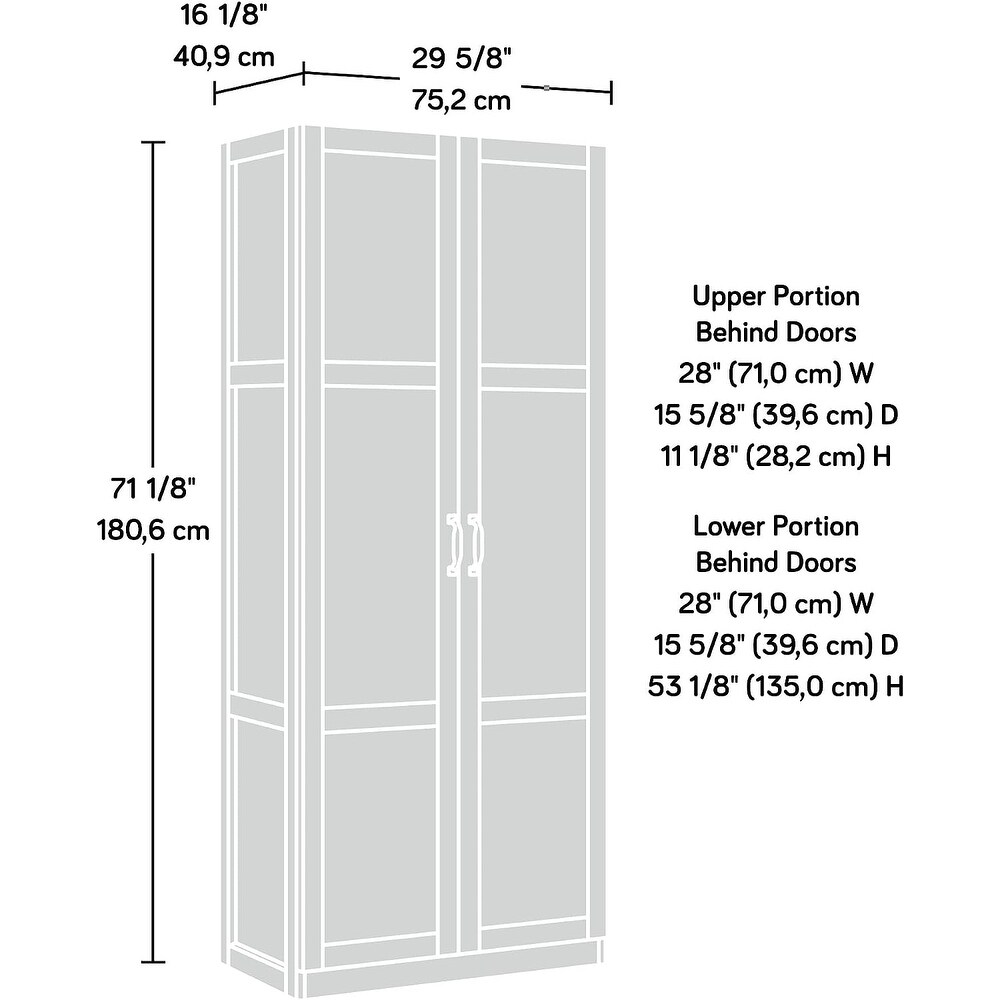 Storage Cabinet Organizer with 4 Tier Shelves