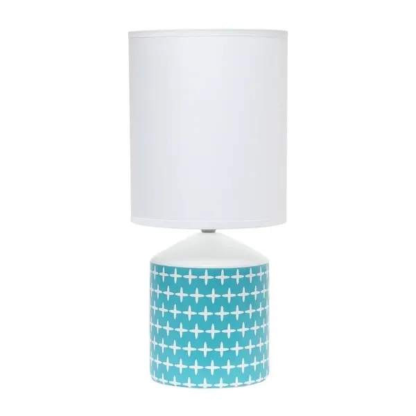 Simple Designs Fresh Prints Table Lamp