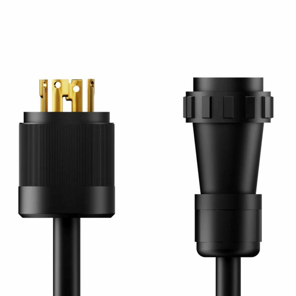 Mango Power E 4.9 ft. .1.5m 14 Guage2 Conductors 30 Amp Black Fast-Charging Cord MPA06US1N001