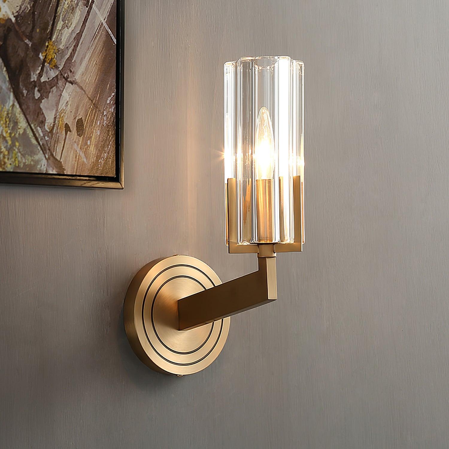 Kayla Brass Wall Lamp