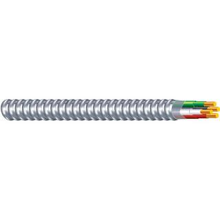 Southwire 102 x 25 ft. Solid CU MC (Metal Clad) Armorlite Cable 68581821