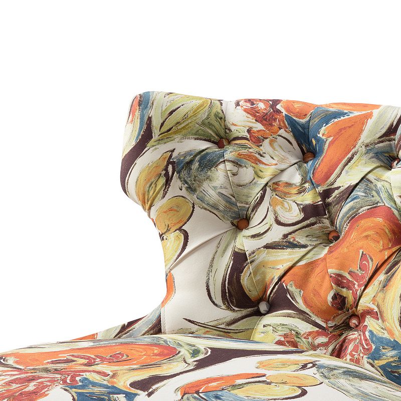 Madison Park Bree Abstract Floral Accent Chair