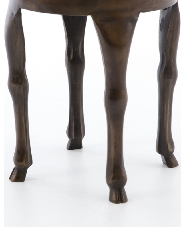 Howard Hoofed End Table   Eclectic   Side Tables And End Tables   by Marco Polo Imports  Houzz