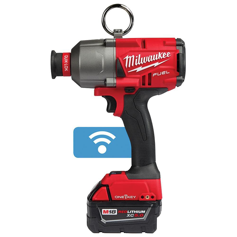 Milwaukee M18 FUEL ONE-KEY 7/16In Hex Utility High Torque Impact Wrench Kit 2865-22 from Milwaukee