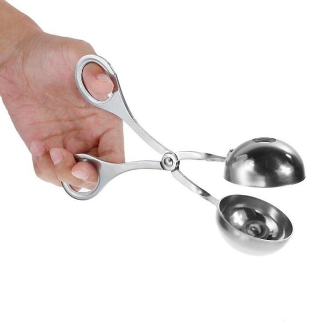 Meatball Maker Clip Spoon Stainless Steel Meatballs Mold Fried Fish DIY Meatballs Making Kitchen Cooking Accessories