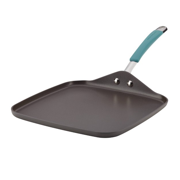 Square Shallow Griddle Agave Blue Handle