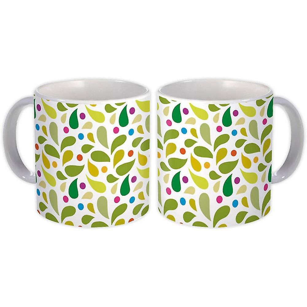 Gift Mug: Smear Leaves Greenery