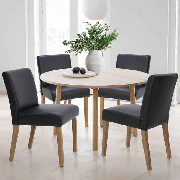 PU Leather Upholstered Dining Chairs