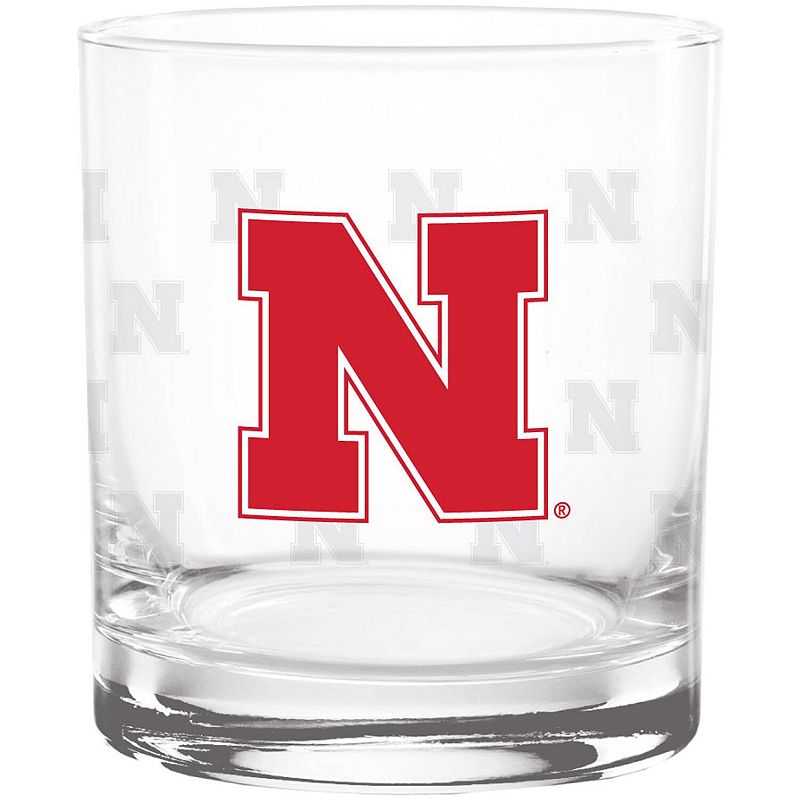 Nebraska Huskers 14oz. Repeat Alumni Rocks Glass