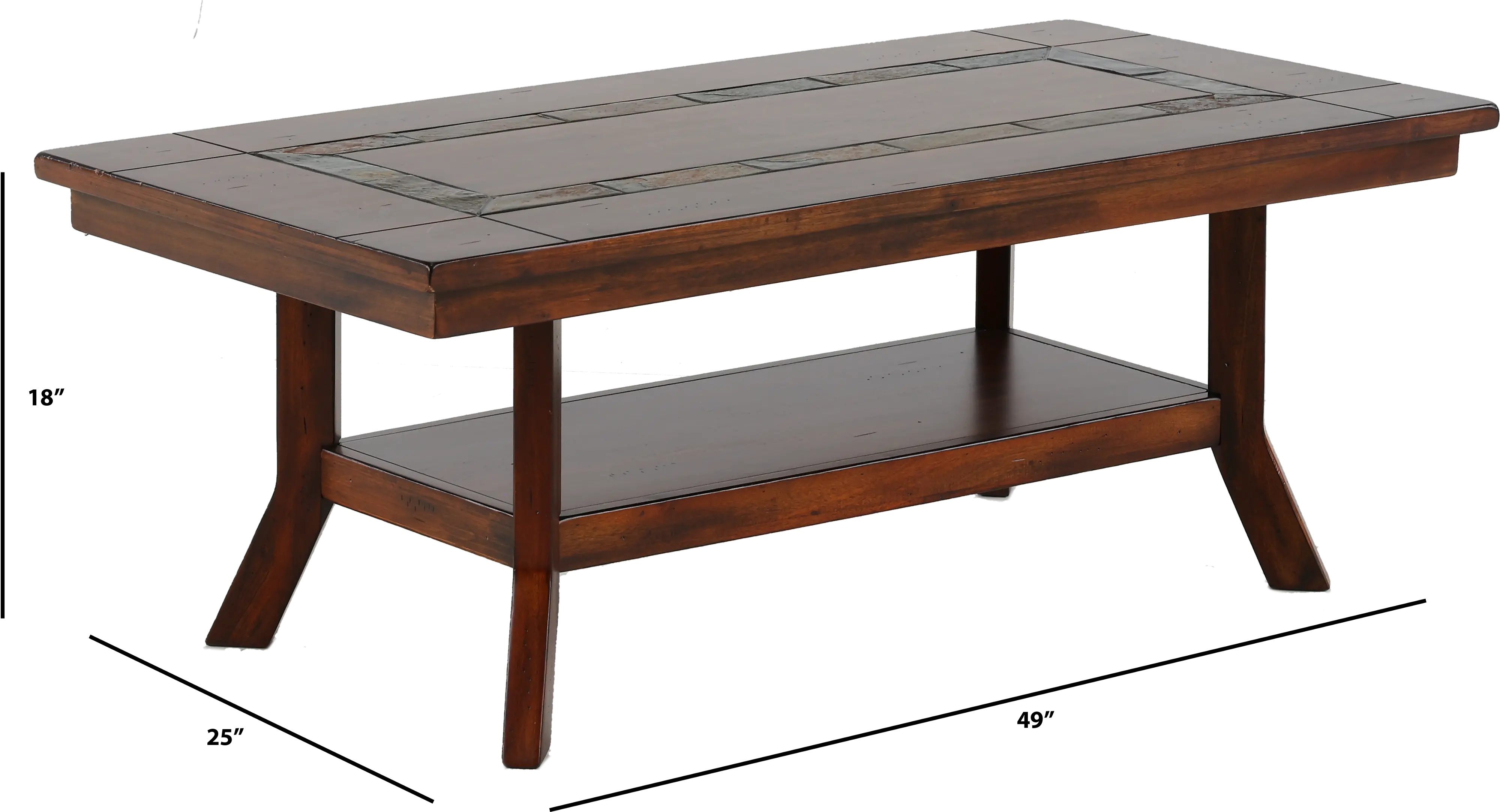 Santa Fe Mahogany Coffee Table