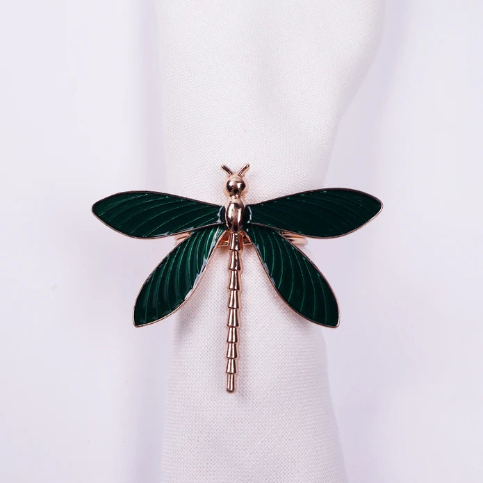 Karaca Home Dragonfly 2 Piece Napkin Ring 300.21.02.0599