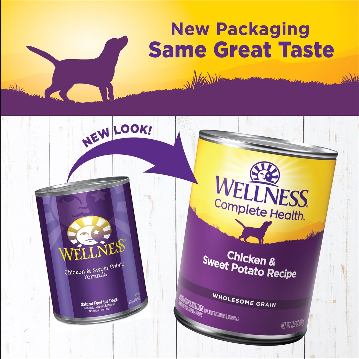 Wellness Complete Health Chicken and Sweet Potato Formula Canned Dog Food