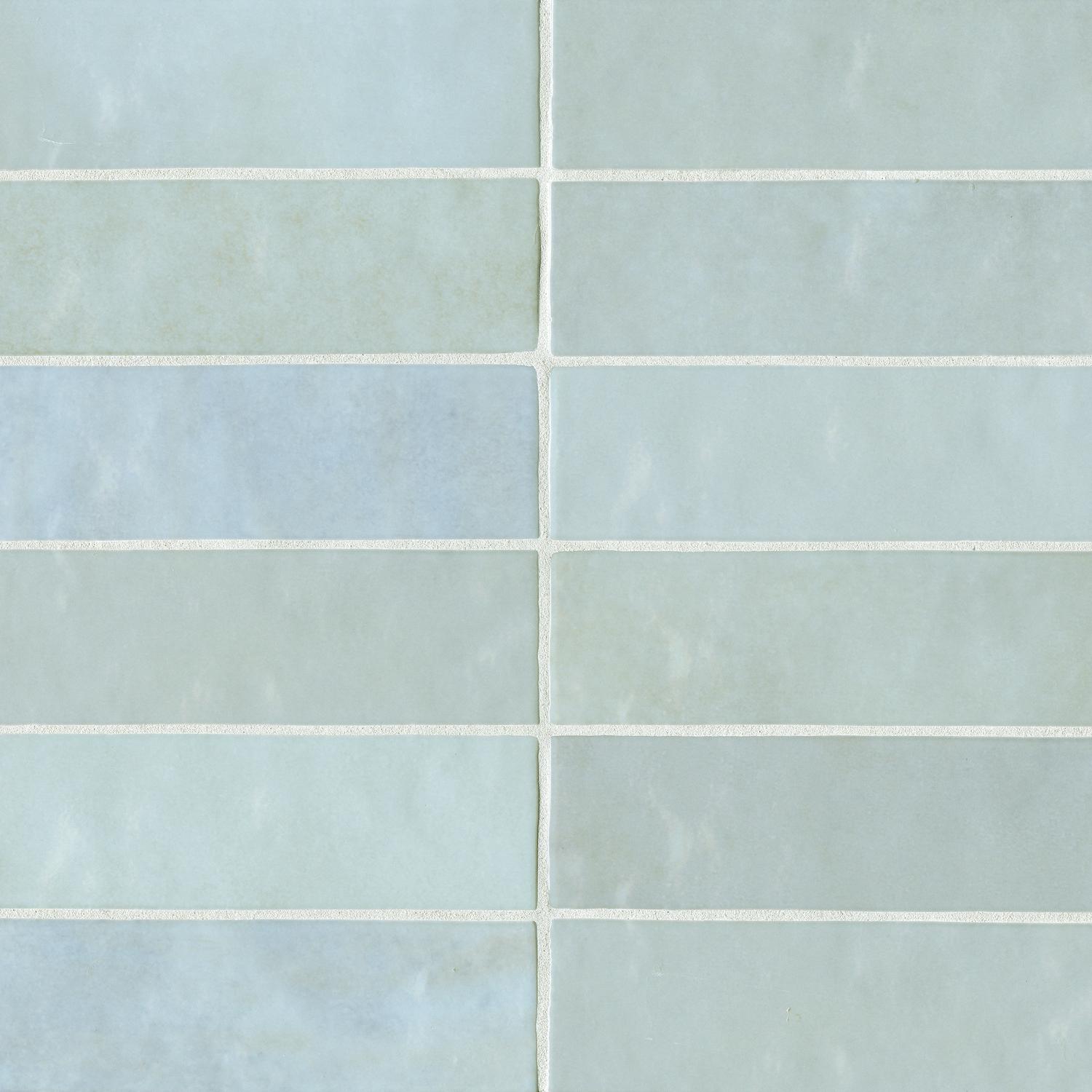 Cloe 2.5 x 8 Glossy Wall Tile in Baby Blue (10.64 SqFt/Ctn)