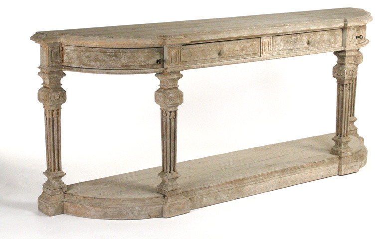 Rockford Console  Distressed   French Country   Console Tables   by HedgeApple  Houzz