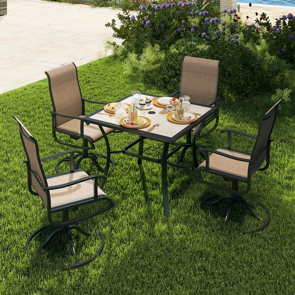 Moasis Outdoor Metal Dining Table