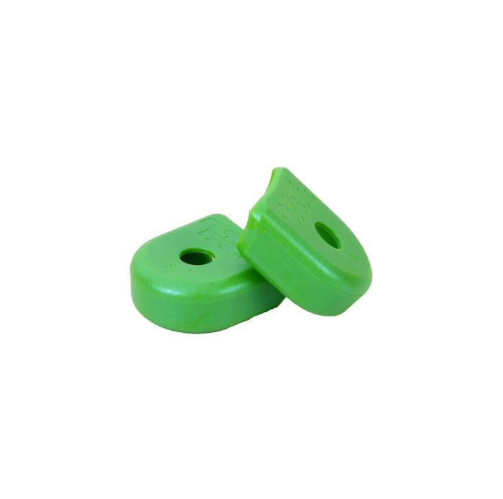 Race Face Alloy Crank Pedal Boots - Green