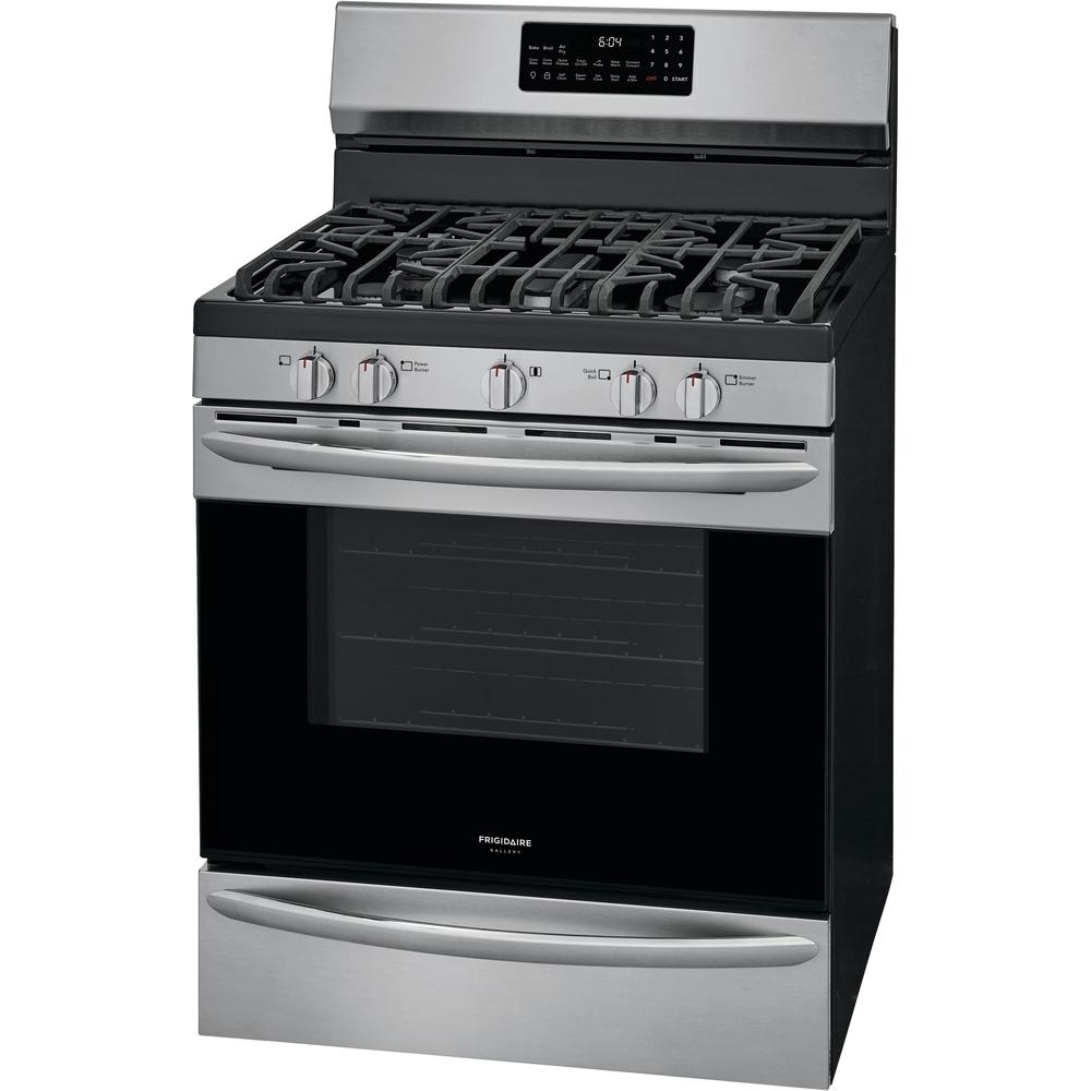 Frigidaire Gallery 30-inch Freestanding Gas Range with Even Baking Technology GCRG3060AF