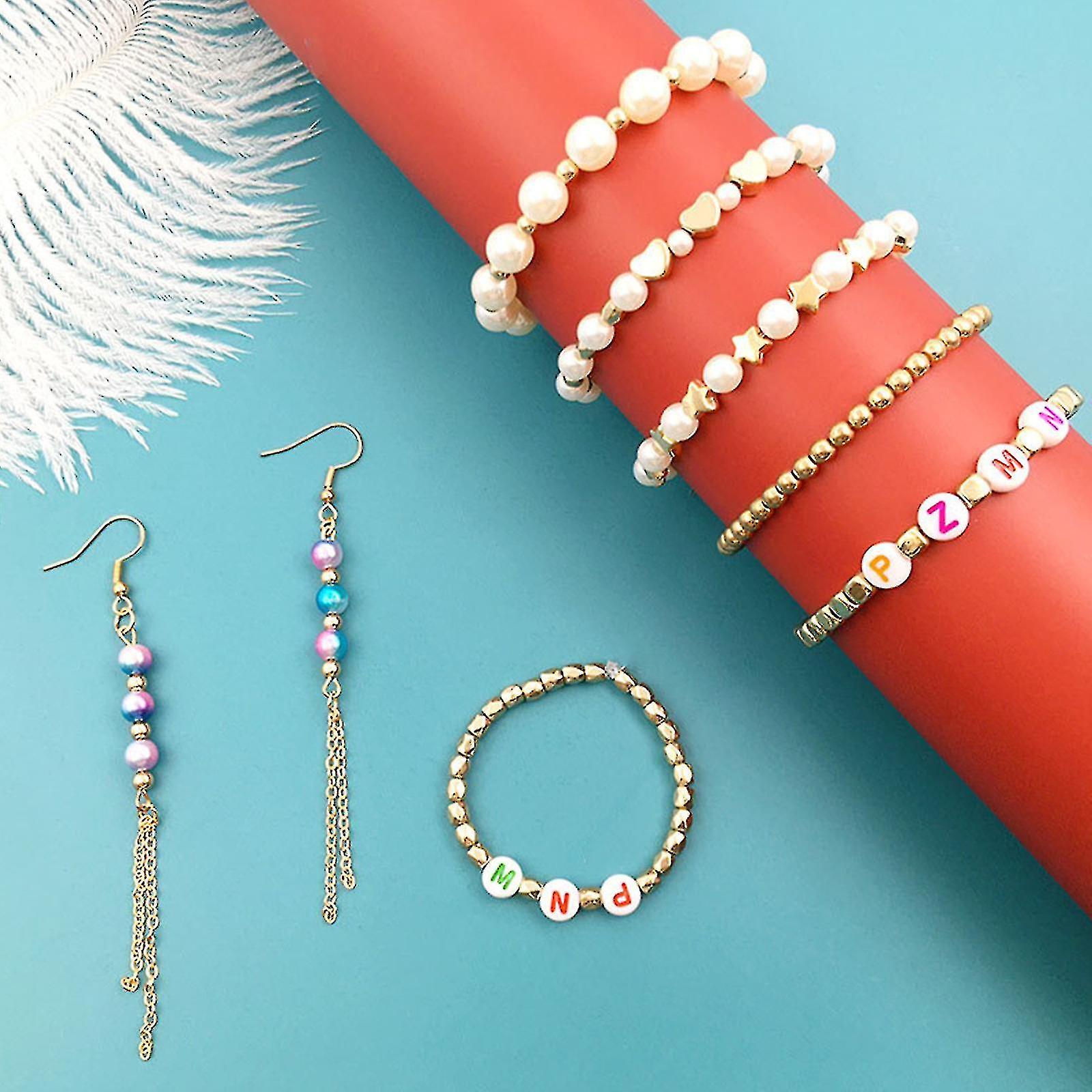 720 Pcs Pearl Beads For Jewelry Making Diy Bracelet Necklace Earring Craft