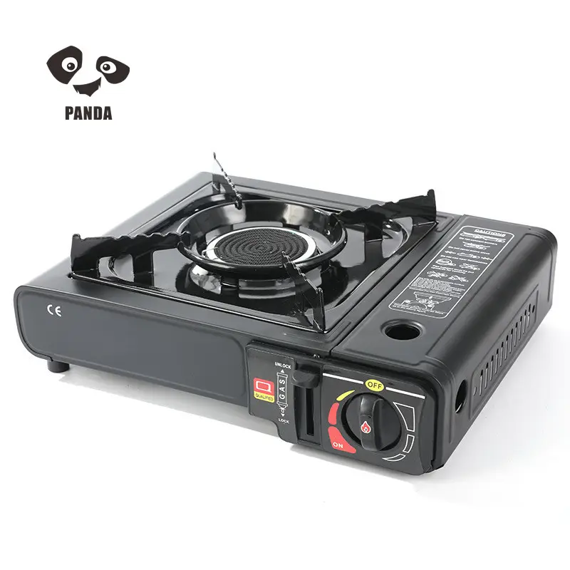 Multi Function Camping Portable Gas Portable Camping Kitchen Cooking Small Gas Stove For Travel With Suitcase Grill Party BBQ