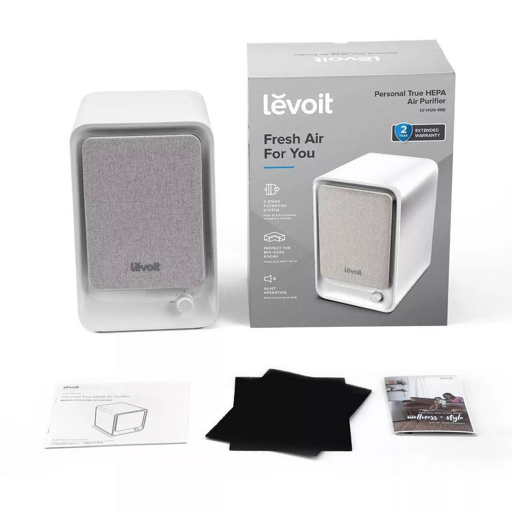 LEVOIT 158 sq. ft. Personal True HEPA Air Purifier HEAPAPLVNUS0029