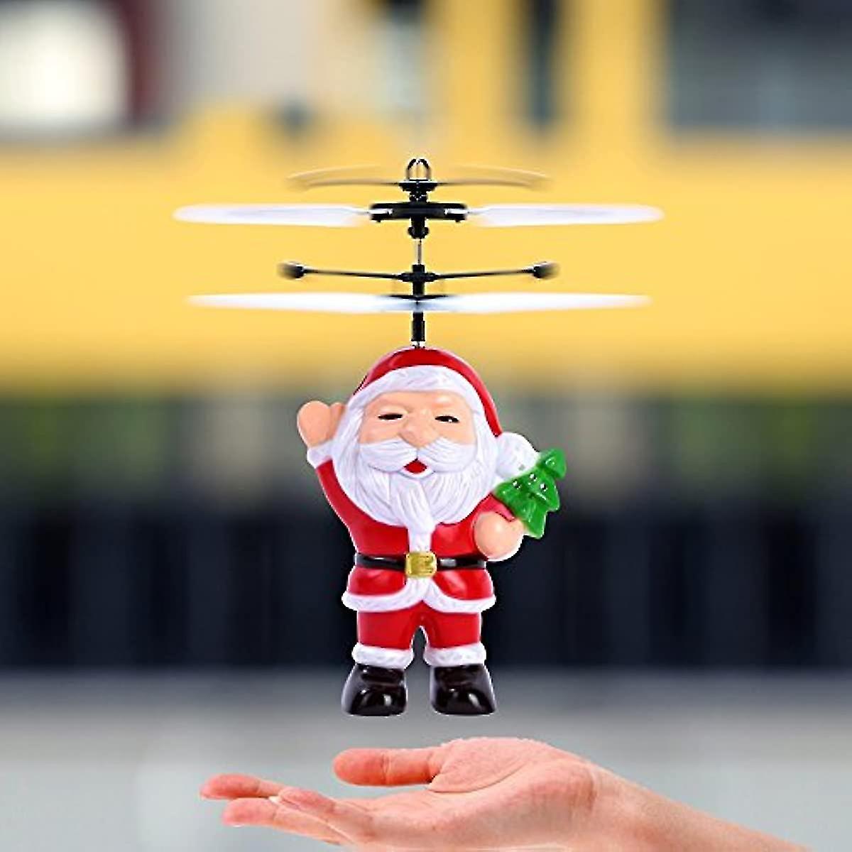 Fairlove Mini Electric Infrared Sensor Rc Toys Flying Ball Christmas Hand Suspencion Helicopter With Flashing Led Lights  Christmas Gift