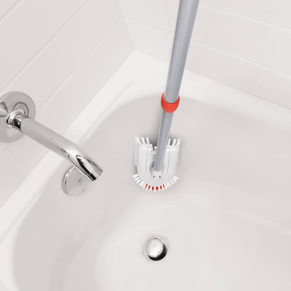 OXO Good Grips Tub and Tile Scrub Brush with Extendable Handle 12166000