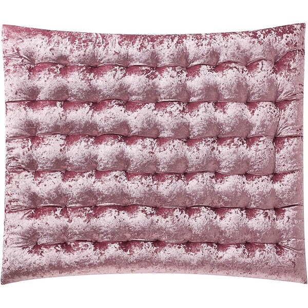 Rainha Cushion Tufted College Headboard - Velvet Crush - - 31307316