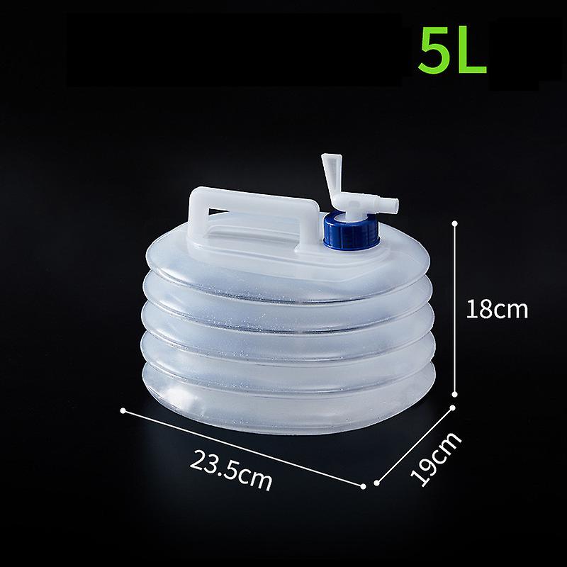 5l-15l Collapsible Water Bag Outdoor Camping Hiking Water Containers Foldable Water Bottle Telescopic Storage Bottle Tank Bucket