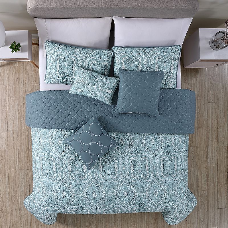 Bali 6-pc. Reversible Quilt Set