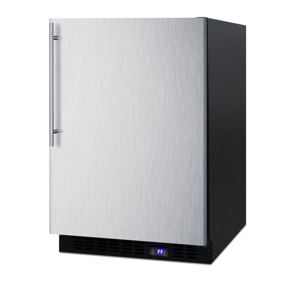 Summit Appliance 4.7 cu. ft. Frost Free Upright Outdoor Freezer In Stainless Steel SPFF51OSSSHVIM